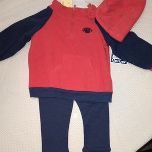 3 piece outfit w/ hat